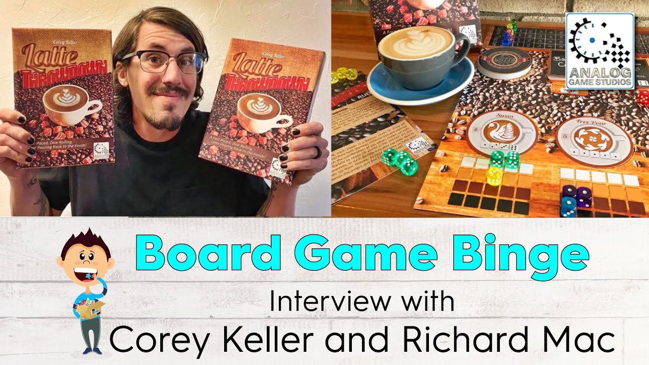 Ep 3 Board Game Designer Corey Keller And Publisher Richard Macrae